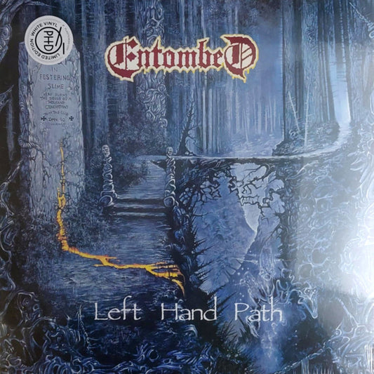 Entombed : Left Hand Path (LP, Album, RE, RM, Whi)