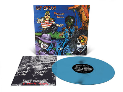 Lip Cream* : 9 Shocks Terror (12", MiniAlbum, RE, Blu)