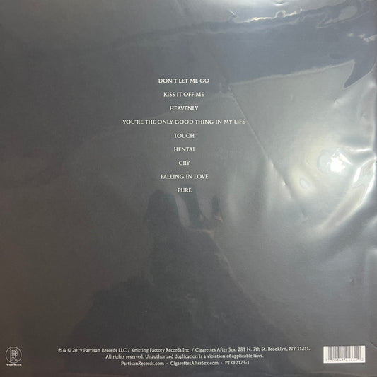 Cigarettes After Sex : Cry (LP, Album)