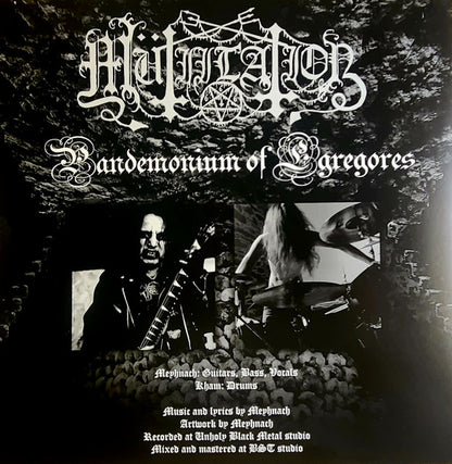 Mütiilation : Pandemonium Of Egregores (LP, Album)