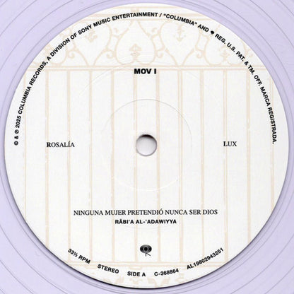 Rosalía (3) : Lux (2xLP, Album, Cry)