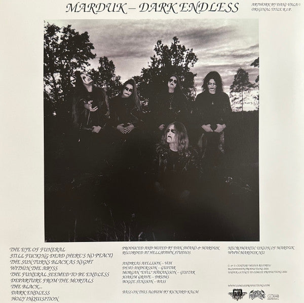 Marduk : Dark Endless (LP, Album, Ltd, RE, Gal)