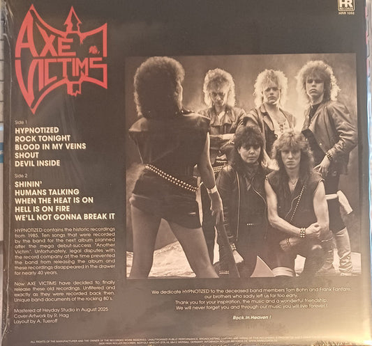 Axe Victims : Hypnotized (LP, Album, Ltd, Red)