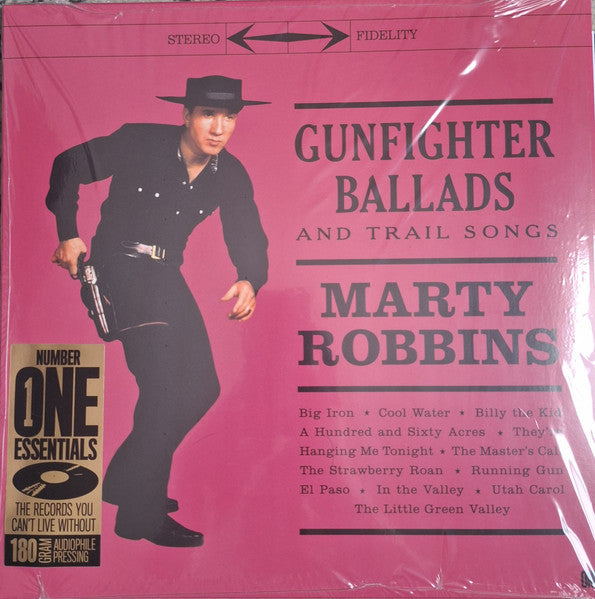 Marty Robbins : Gunfighter Ballads And Trail Songs (LP, Album, RE)