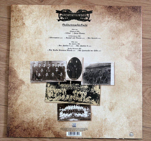 Kanonenfieber : Soldatenschicksale (LP, Album, Comp)