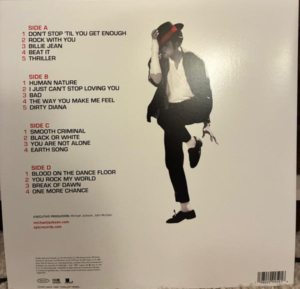 Michael Jackson : Number Ones (2xLP, Comp, RE, RM)