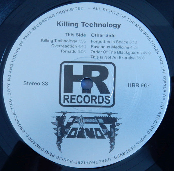 Voïvod : Killing Technology (LP, Album, Ltd, RE, RM, 180)