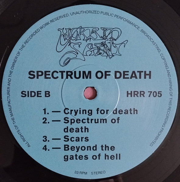 Morbid Saint : Spectrum Of Death (LP, Album, Ltd, RE, RM, RP)