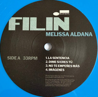Melissa Aldana : Filin (LP, Album, Blu)