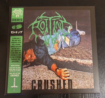 Rotting : Crushed (LP, Album, Ltd, RE, RM, RP, Clo)