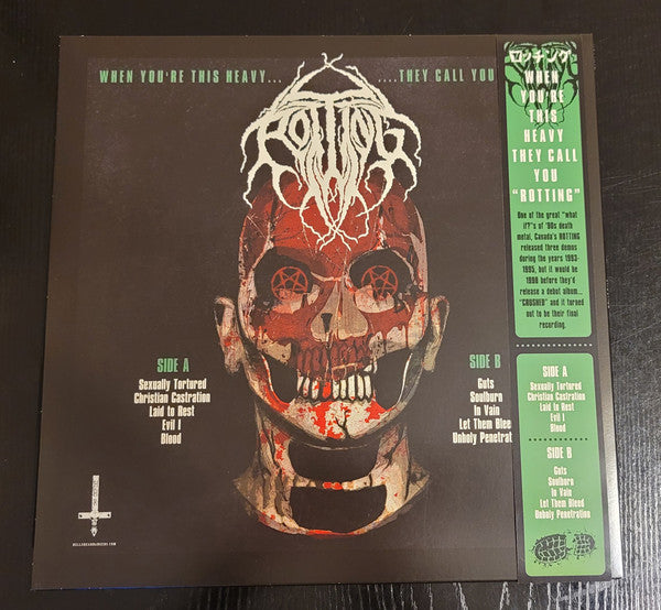 Rotting : Crushed (LP, Album, Ltd, RE, RM, RP, Clo)