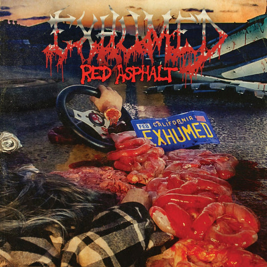 Exhumed : Red Asphalt (LP, Album, Red)