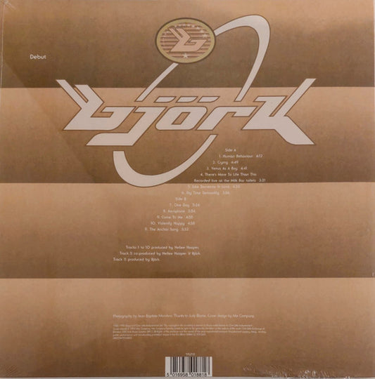Björk : Debut (LP, Album, RE)