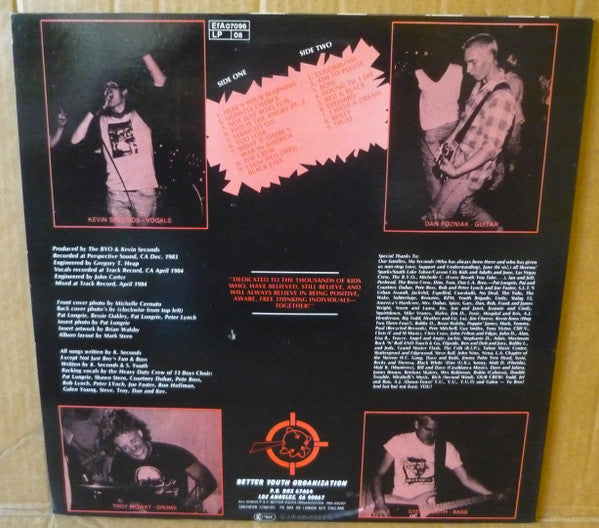 7 Seconds : The Crew (LP, Album)