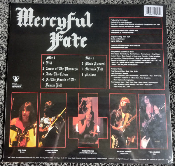 Mercyful Fate : Melissa (LP, Album, Ltd, RE, Whi)