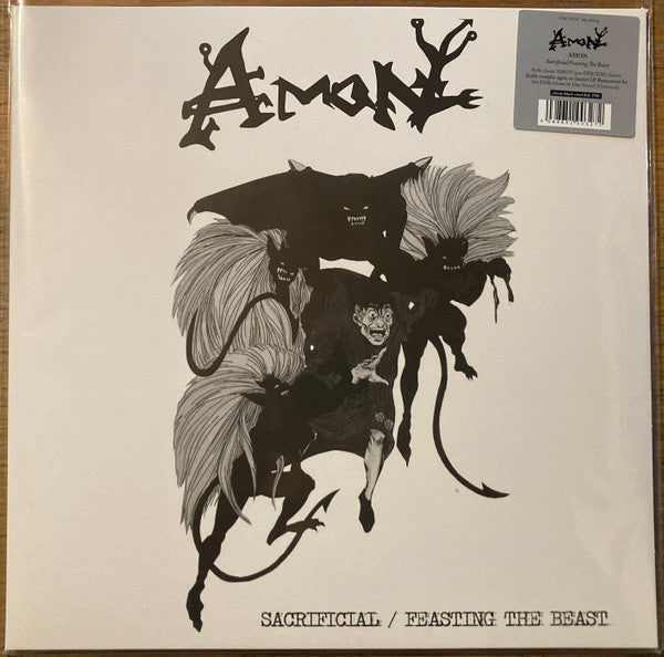 Amon (18) : Sacrificial / Feasting The Beast (LP, Comp, Ltd, RE, RM, RP, 4th)