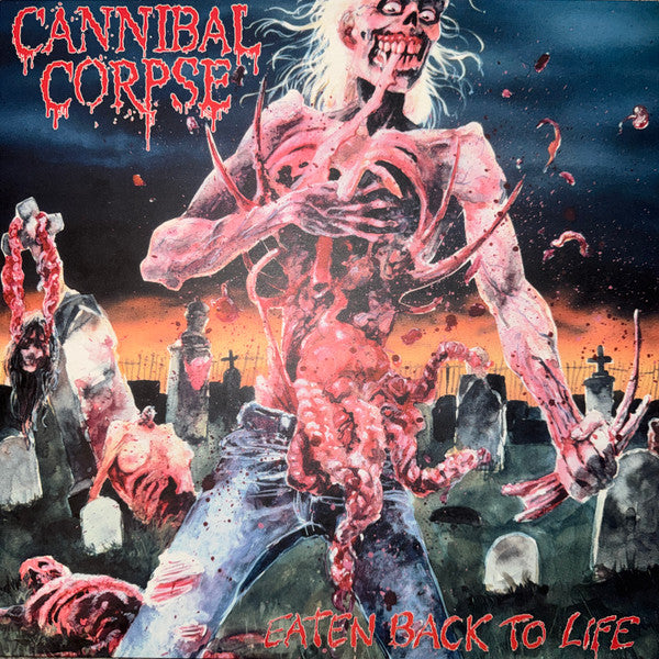 Cannibal Corpse : Eaten Back To Life (LP, Album, Ltd, RE, RM, Whi)