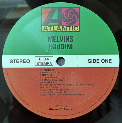 Melvins : Houdini (LP, Album, RE)