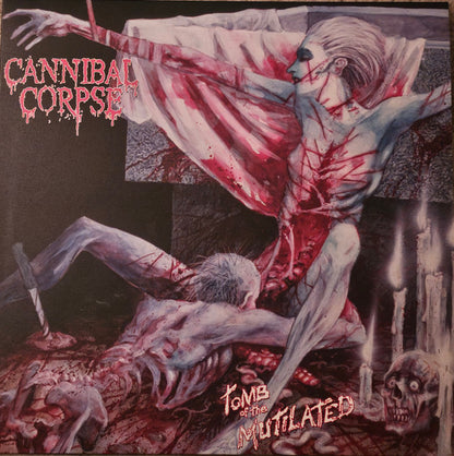Cannibal Corpse : Tomb Of The Mutilated (LP, Album, Ltd, RP, Whi)