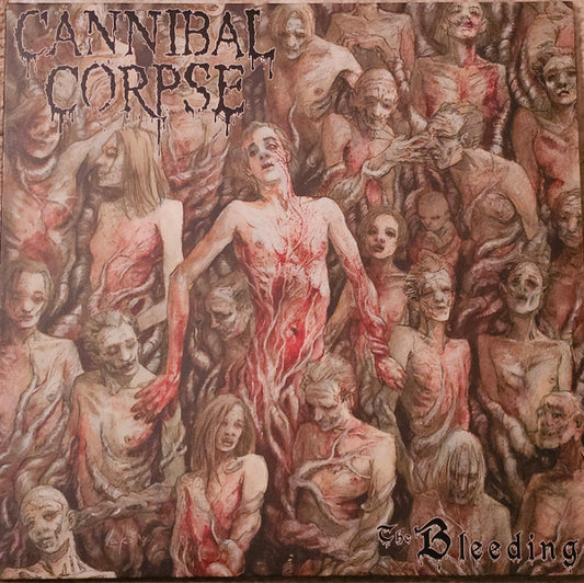 Cannibal Corpse : The Bleeding (LP, Album, Ltd, RP, Whi)