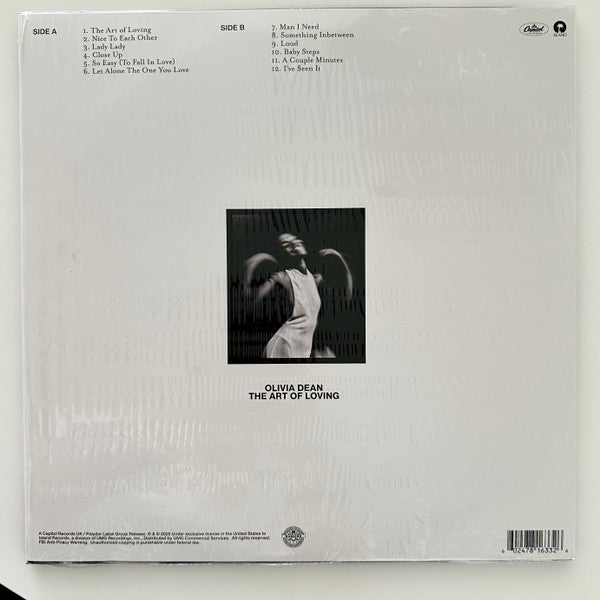 Olivia Dean : The Art Of Loving (LP, Album)