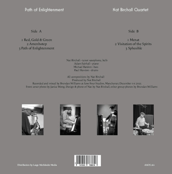 Nat Birchall Quartet : Path Of Enlightenment (LP, Album, Ltd)