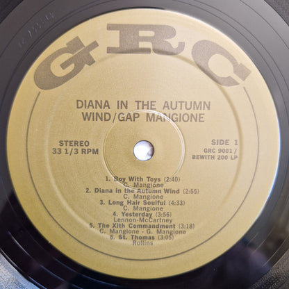Gap Mangione : Diana In The Autumn Wind (LP, Album, Dlx, Ltd, RE, RM)