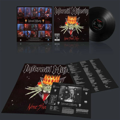 Infernäl Mäjesty : None Shall Defy (LP, Album, Ltd, RE, RM)