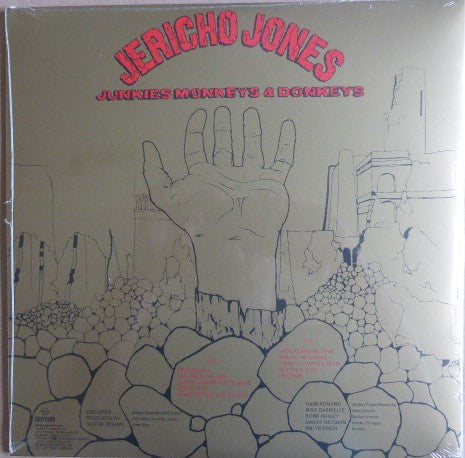 Jericho Jones (2) : Junkies Monkeys & Donkeys (LP, Album, RE, RM)