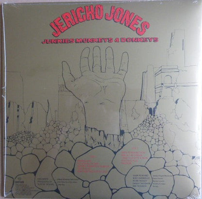 Jericho Jones (2) : Junkies Monkeys & Donkeys (LP, Album, RE, RM)
