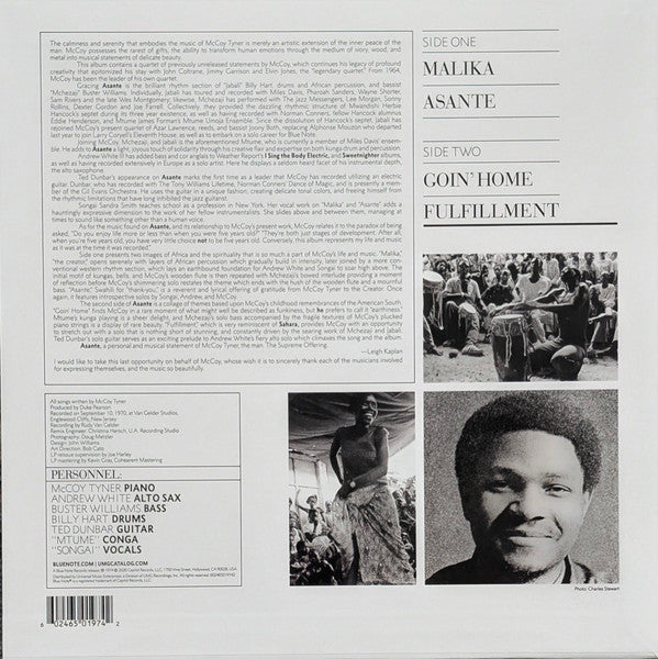 McCoy Tyner : Asante (LP, Album, RE, 180)