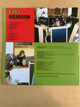 Cavs : Sojourn (LP, Album, Ora)