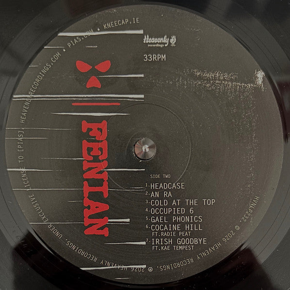 Kneecap (2) : Fenian (LP, Album)