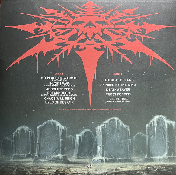 Frozen Soul : No Place Of Warmth (LP, Album, Ltd)