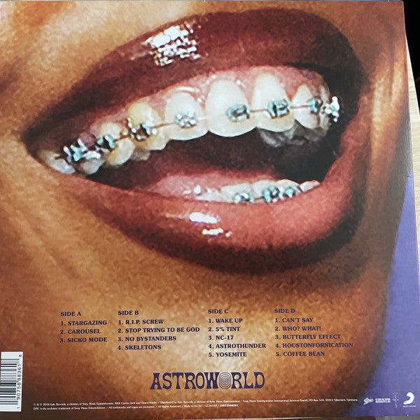 Travis Scott (2) : Astroworld (2xLP, Album, RE)