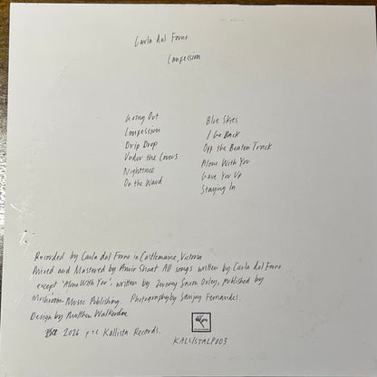 Carla dal Forno : Confession (LP, Album)