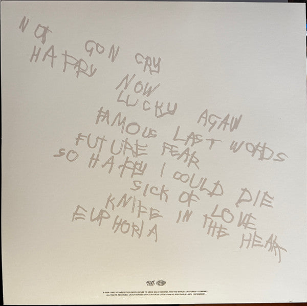 Lykke Li : The Afterparty (LP, Album)
