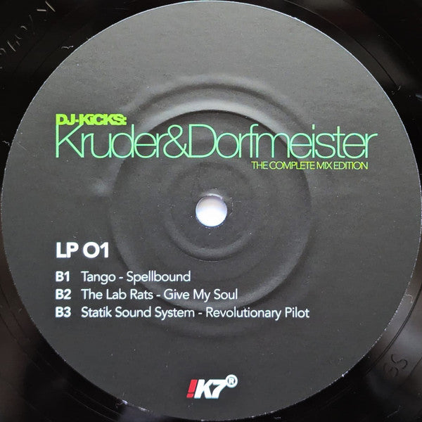 Kruder & Dorfmeister : DJ-Kicks (The Complete Mix Edition) (3x12" + Box, Comp, Mixed, RM)