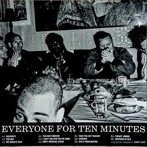 Bleachers : Everyone For Ten Minutes (LP, Album, Whi)