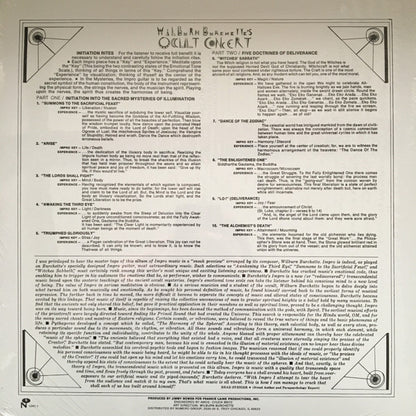 Wilburn Burchette* : Occult Concert (LP, Album, Ltd, RE, Whi)