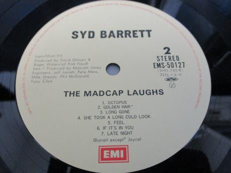 Syd Barrett = シド・バレット* : The Madcap Laughs = 帽子が笑う・・・不気味に (LP, Album, RE)