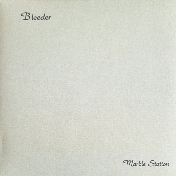 Bleeder : Marble Station (12", EP, Whi)