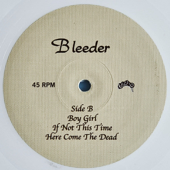 Bleeder : Marble Station (12", EP, Whi)