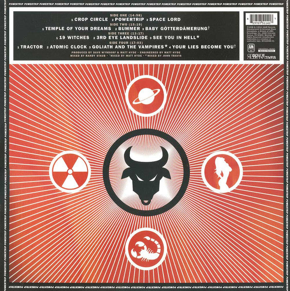 Monster Magnet : Powertrip (2xLP, Album, RE, RM, Gat)