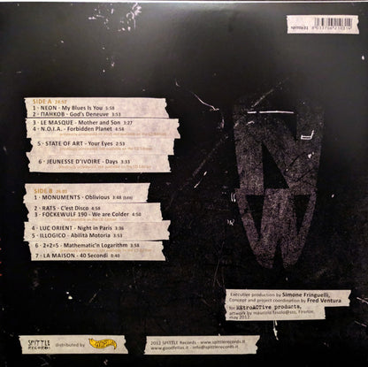 Various : Italia New Wave [Minimal Synth, No Wave & Post Punk Sounds From The 80's Italian Underground] (LP, Comp)