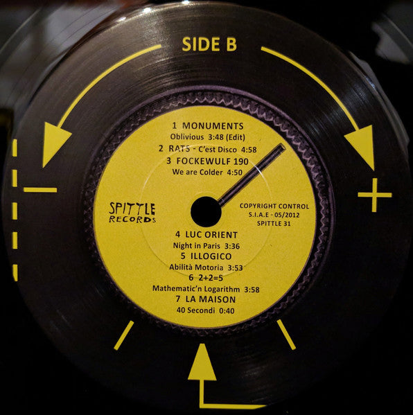 Various : Italia New Wave [Minimal Synth, No Wave & Post Punk Sounds From The 80's Italian Underground] (LP, Comp)