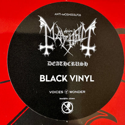 Mayhem : Deathcrush (12", MiniAlbum, RE)