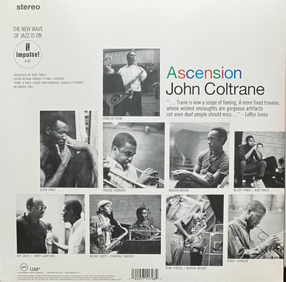John Coltrane : Ascension (2xLP, Album, Comp, RE, RM)