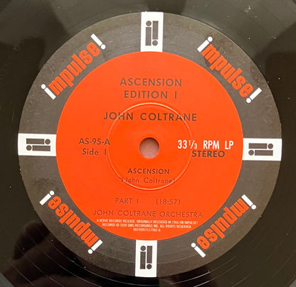 John Coltrane : Ascension (2xLP, Album, Comp, RE, RM)