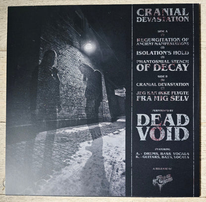 Dead Void : Cranial Devastation (LP, Album, Ltd, Sol)